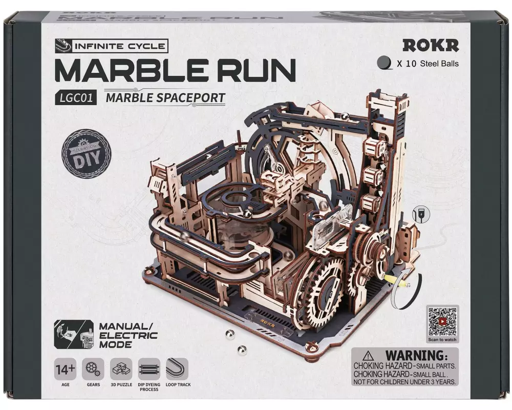 RoboTime Bausatz Marble Spaceport 472-teilig