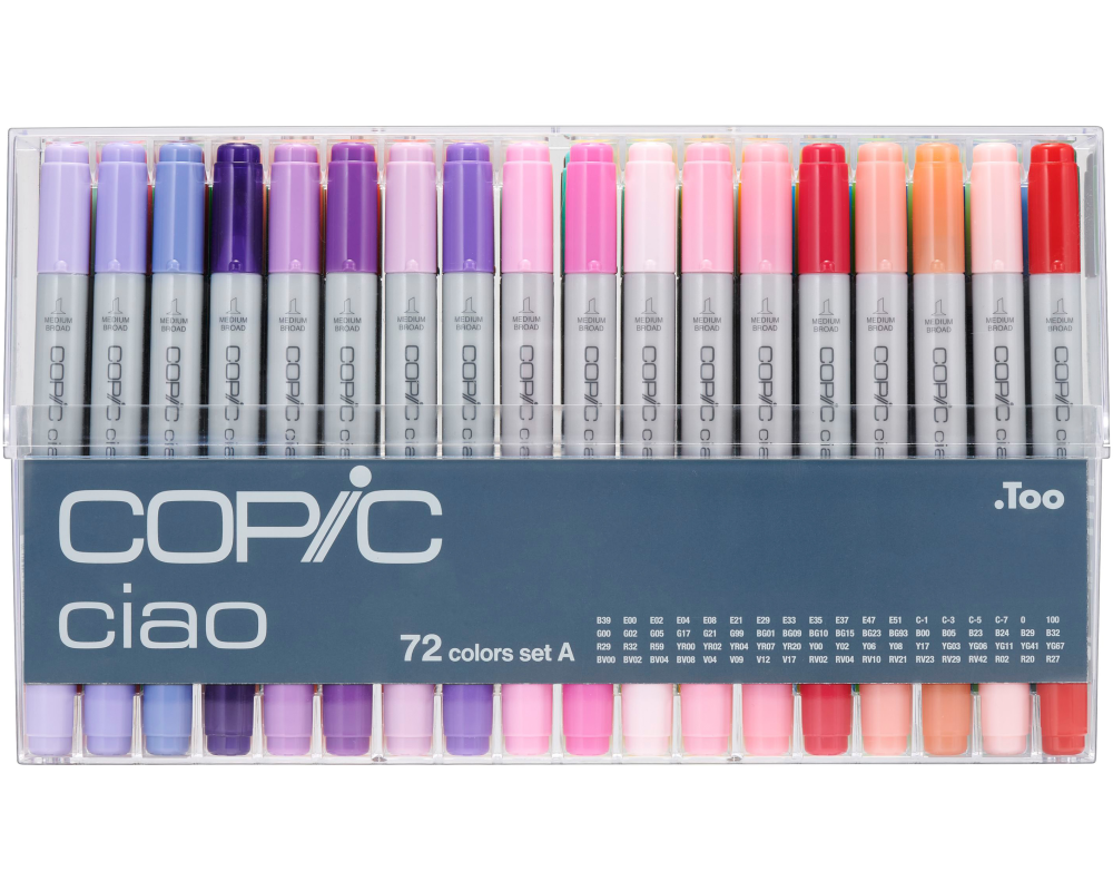 COPIC Marker Ciao 22075160 72 er Set A