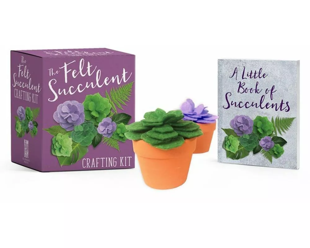 The Felt Succulent Crafting Kit