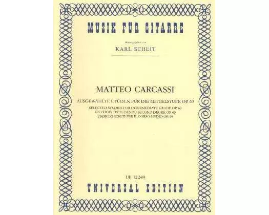 Ausgewählte Etüden für die Mittelstufe