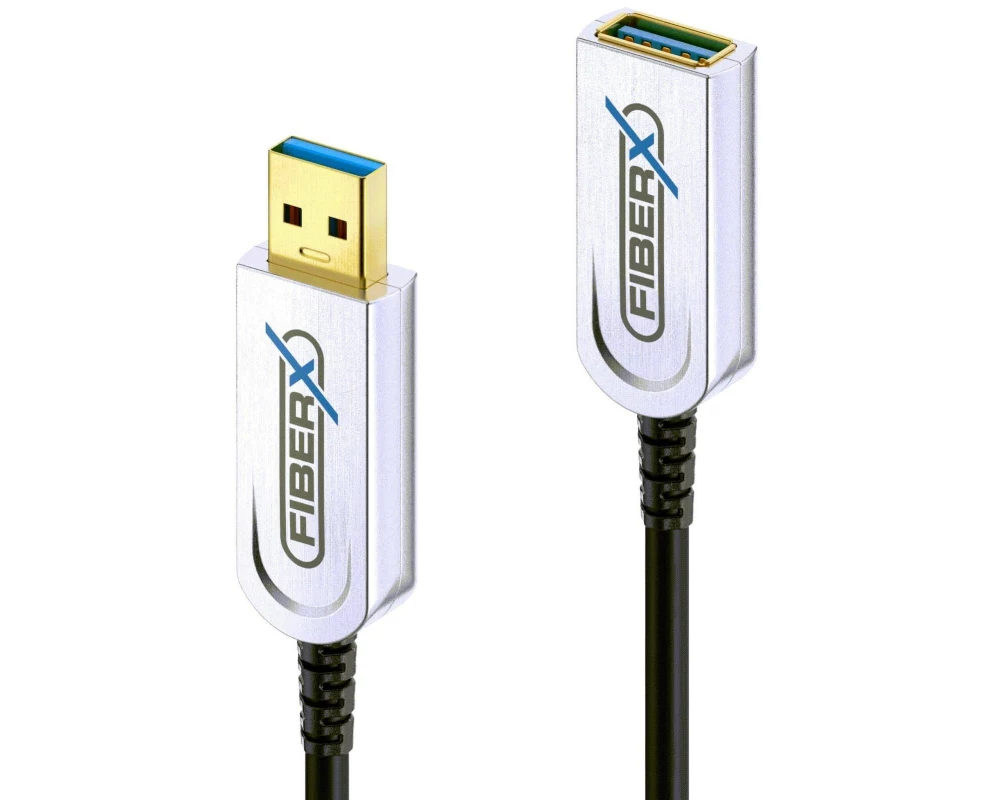 PureLink FiberX USB 3.1-Verlängerungskabel FX-I650 AOC USB-A - USB-A 30 m
