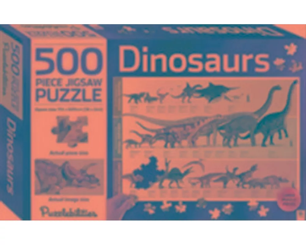 Puzzlebilities Dinosaurs 500 Piece Jigsaw Puzzle