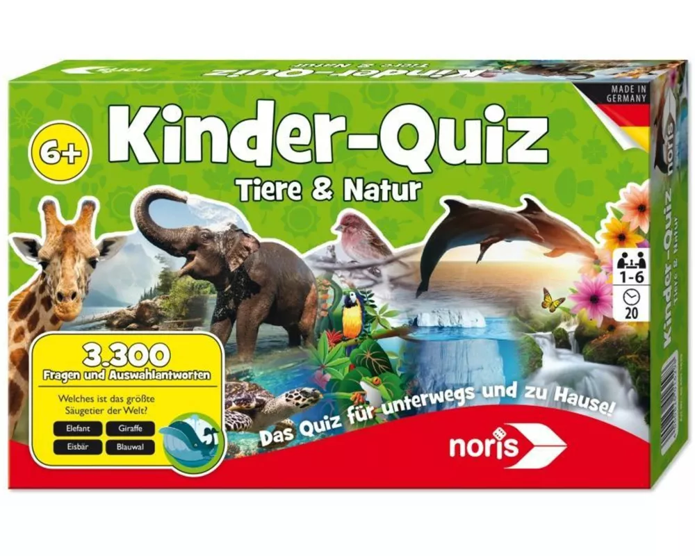 Kinderquiz Tiere & Natur