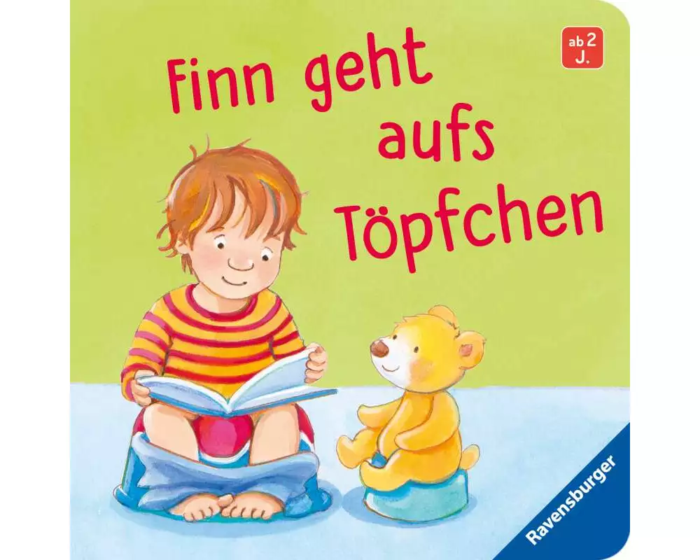 Finn geht aufs Töpfchen