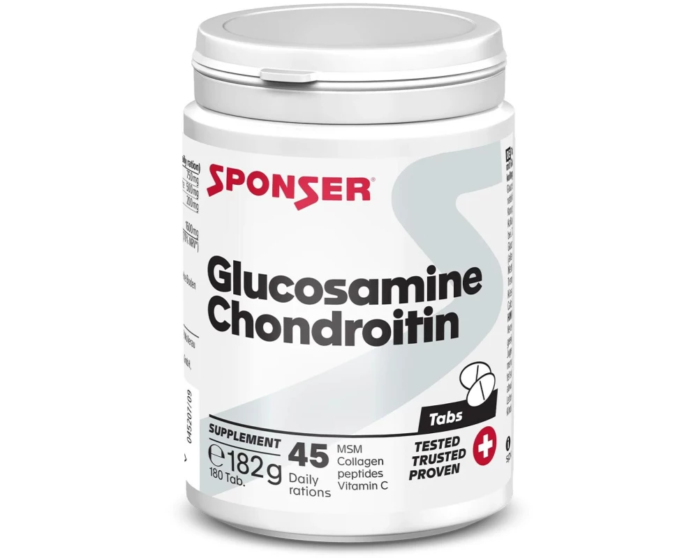 Sponser Kapseln Glucosamin Chondroitin 180 Tabs, 182 g
