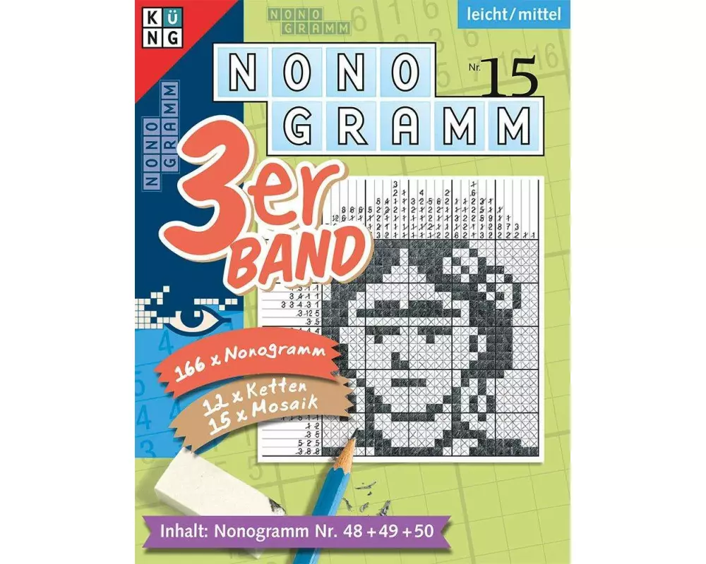 Nonogramm 3er-Band Nr. 15