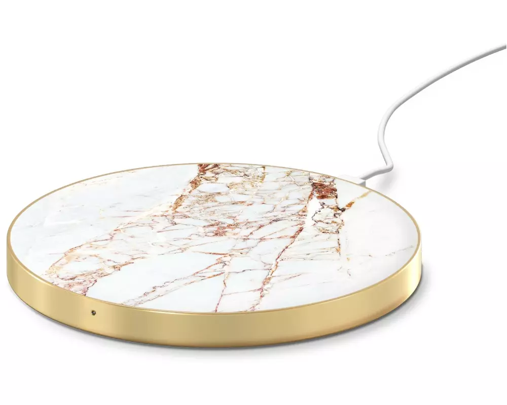 Ideal of Sweden Wireless Charger Carrara Gold