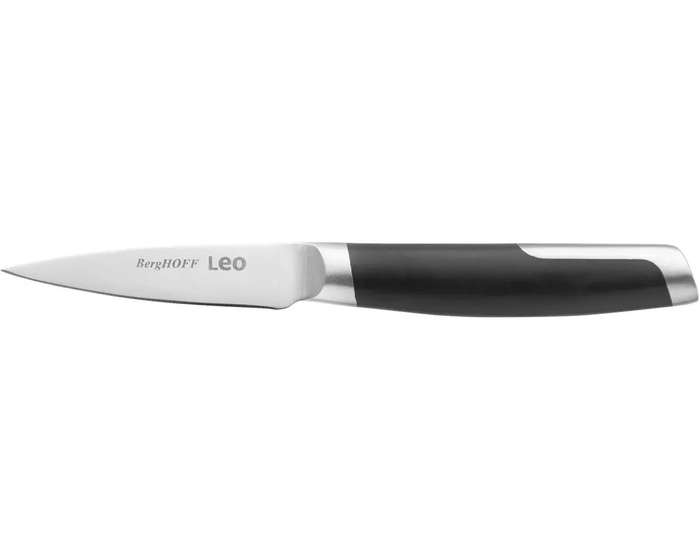 BergHOFF Gemüsemesser Leo Graphite 9 cm, Schwarz/Silber