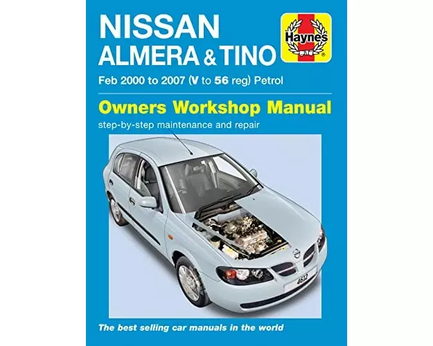 Nissan Almera & Tino Petrol (Feb 00 - 07) Haynes Repair Manual
