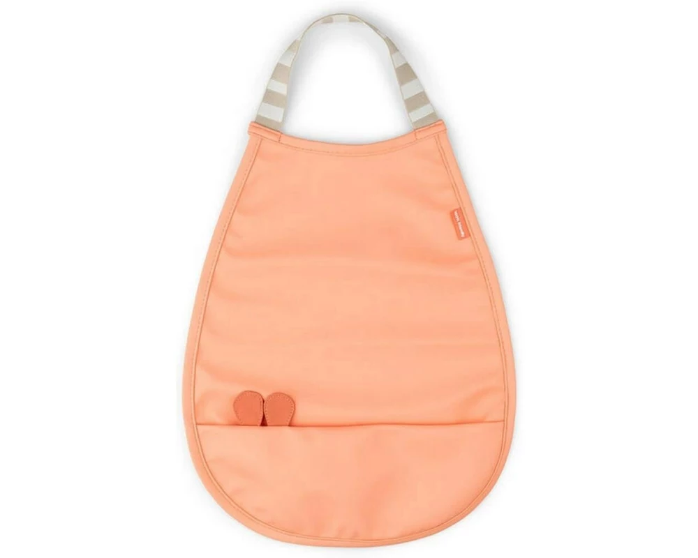 done by deer Lätzchen Pull-over Raffi Koralle 35 x 26.5 cm