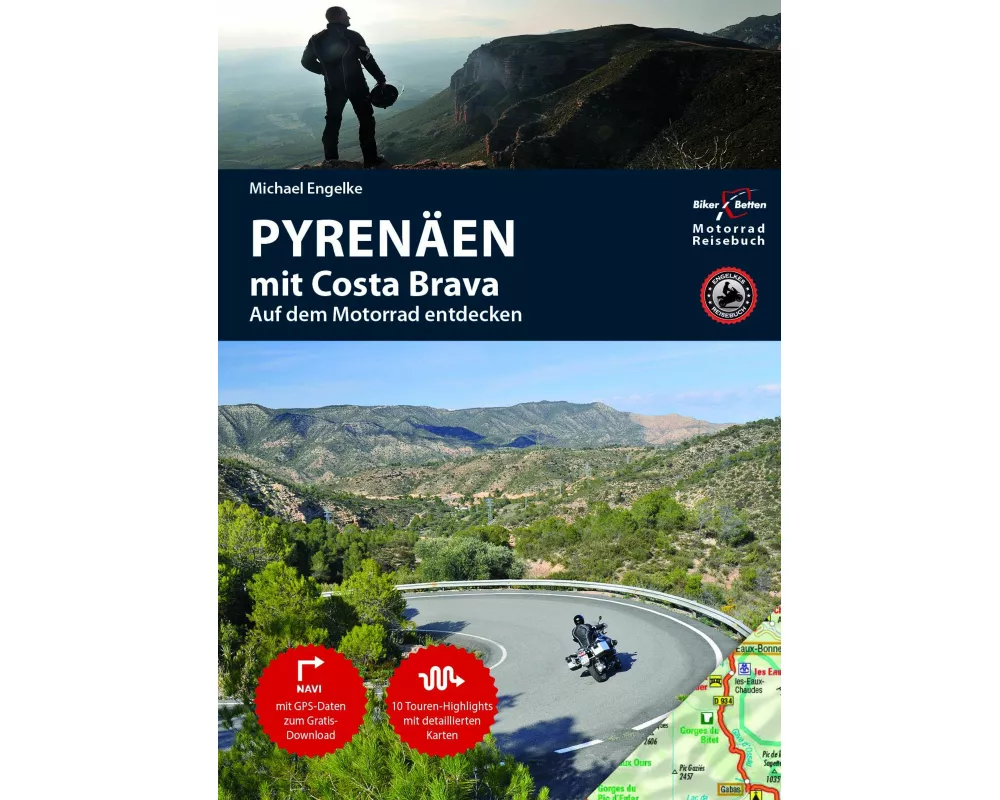 Motorrad Reiseführer Pyrenäen mit Costa Brava