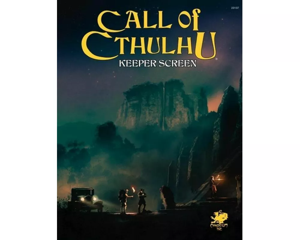 Call of Cthulhu Keeper Screen: Horror Roleplaying in the Worlds of H.P. Lovecraft