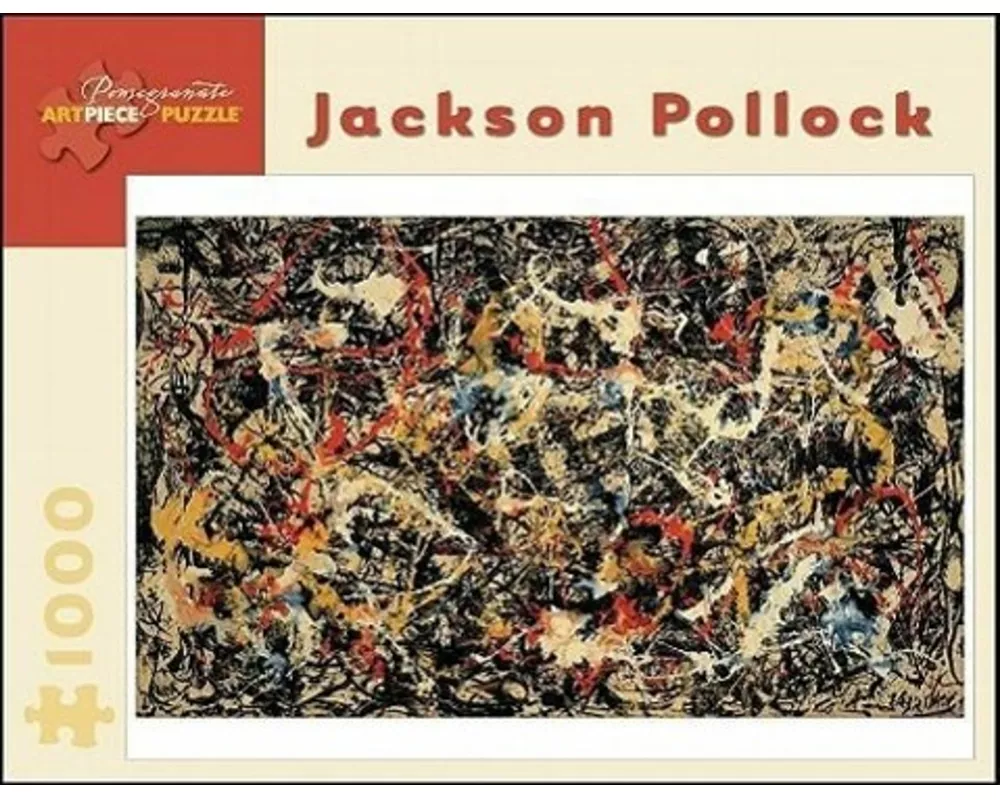 Jackson Pollock Convergence 1000 Piece Jigsaw Puzzle