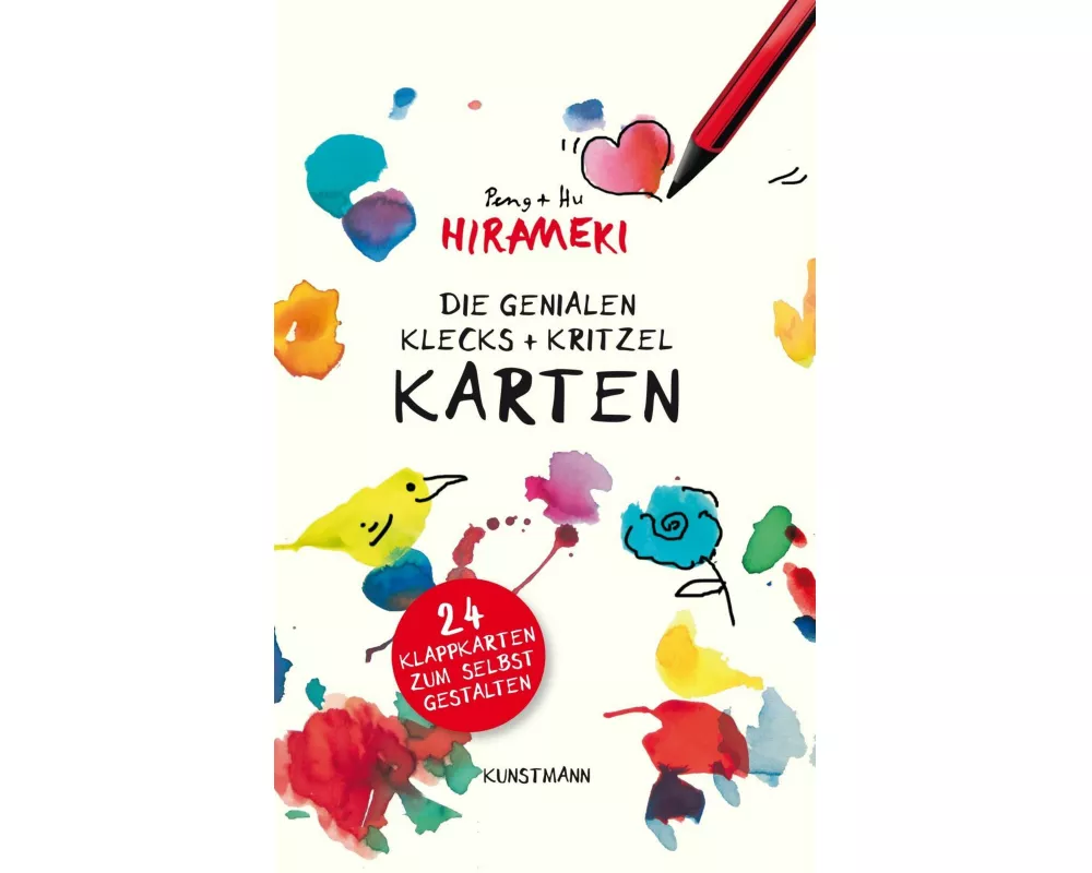 Die genialen Hirameki.Klecks+Kritzel-Karten