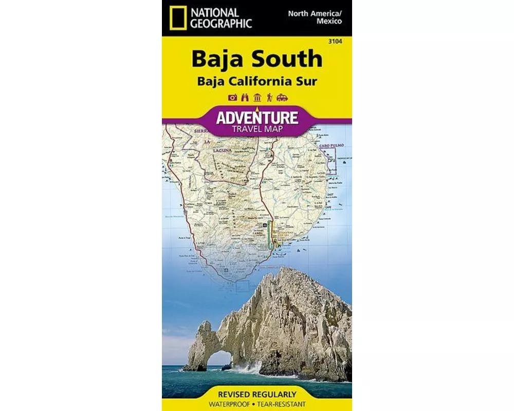 Baja South: Baja California Sur Map [Mexico]