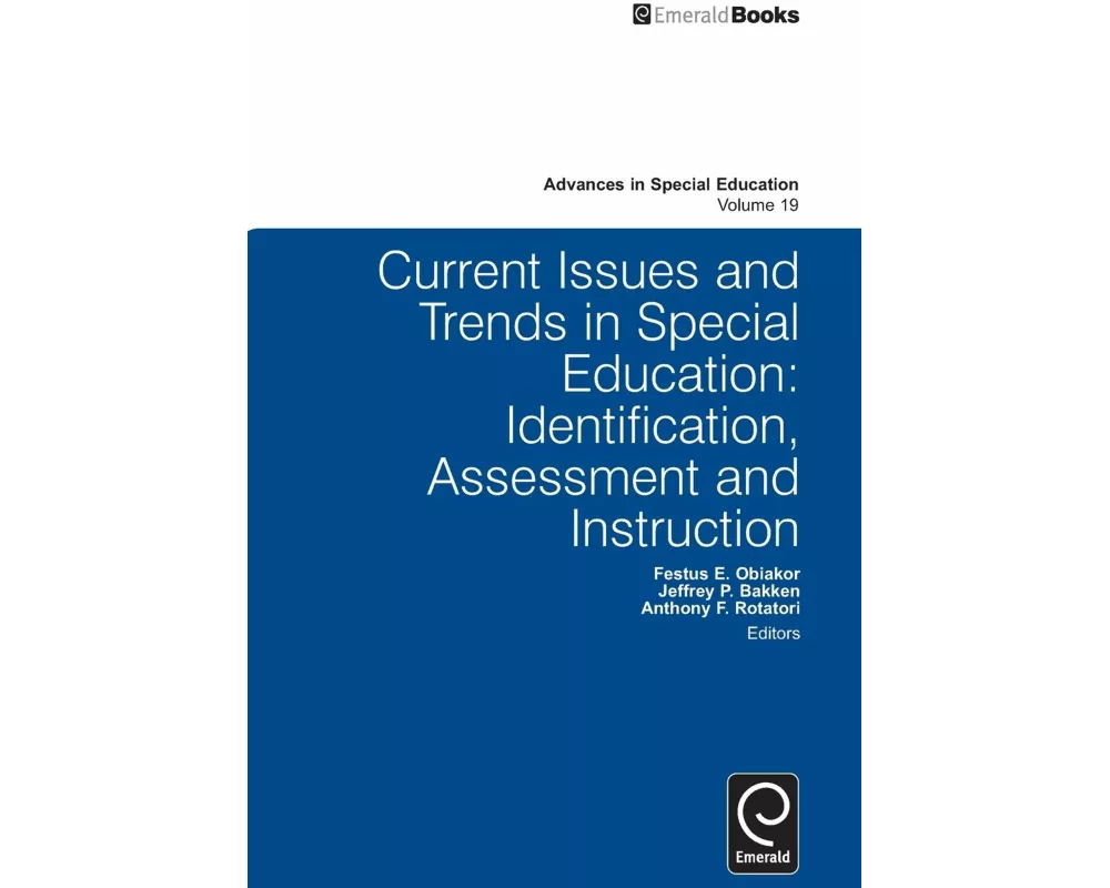 Current Issues and Trends in Special Education.