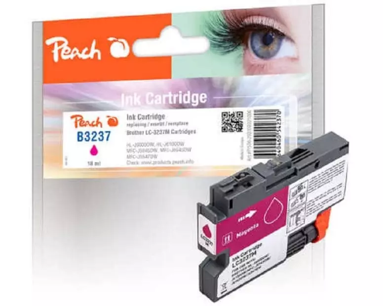 Peach Tinte Brother LC-3237 Magenta