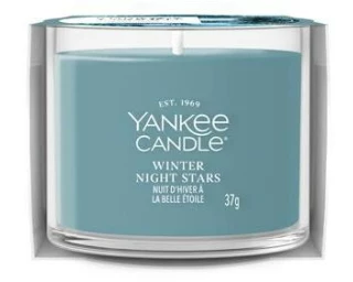 Yankee Candle Signature Duftkerze Winter Night Stars Signature Filled Votive
