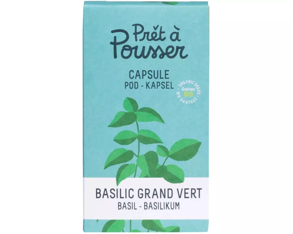 Prêt à Pousser Samen Basilikum