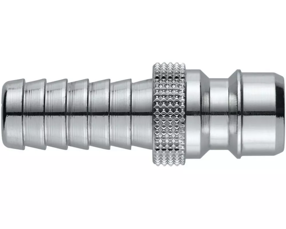 Neomatic Schlauchstecker Messing verchromt 13 mm