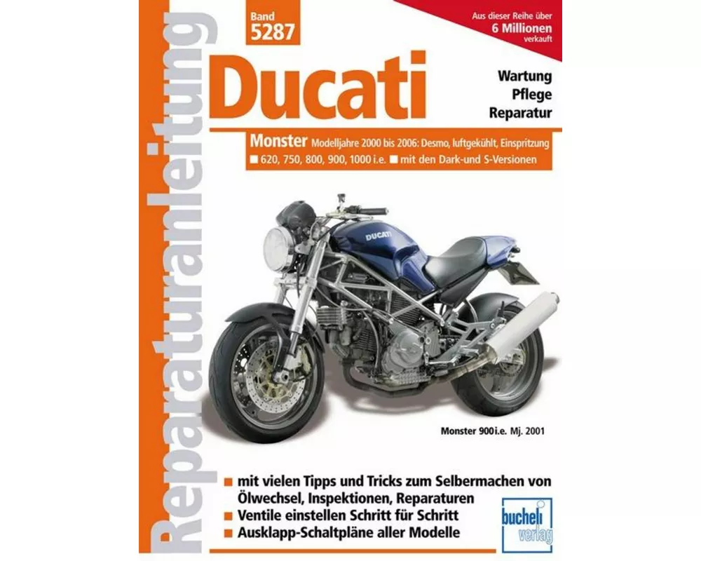 Ducati Monster ab 2000, Einspritzer, luftgekühlt