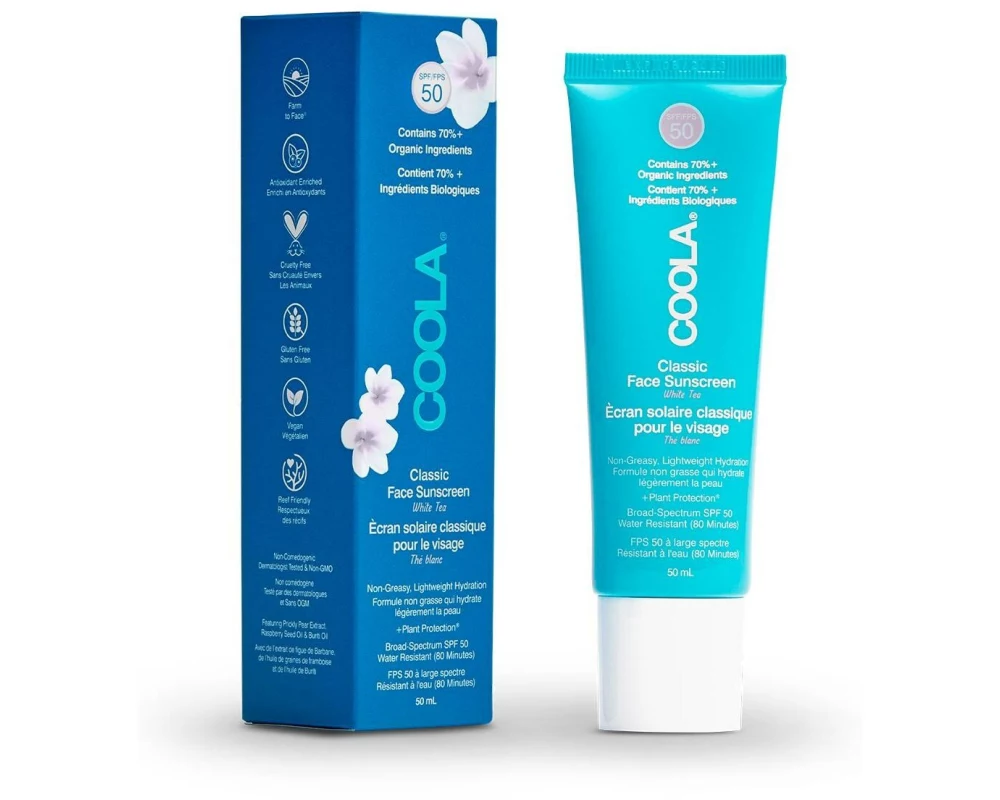COOLA Classic Gesicht White Tea LSF 50 50 ml