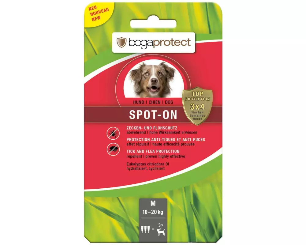 bogar Anti-Parasit-Tropfen bogaprotect Spot-on Hund M