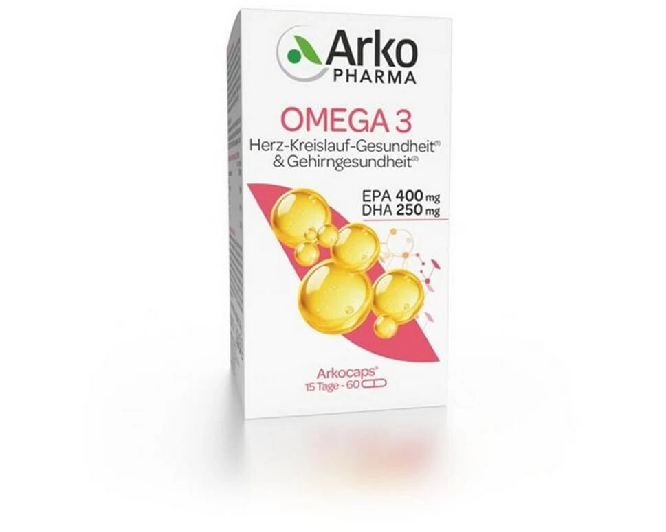 Arkopharma Kapsel Arkocaps Omega 3 60 Stück