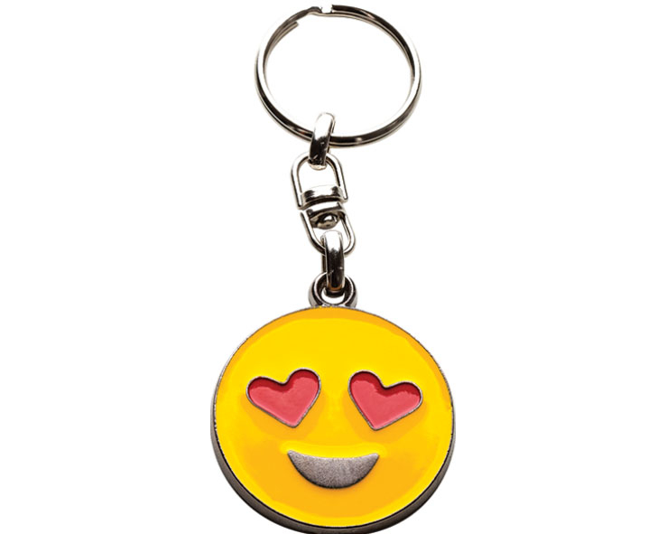 SILCA Schlüsselanhänger Liebhaber AVK7243 nickel