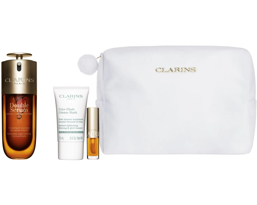Clarins Double Serum & Cryo-Flash Holiday Season Set