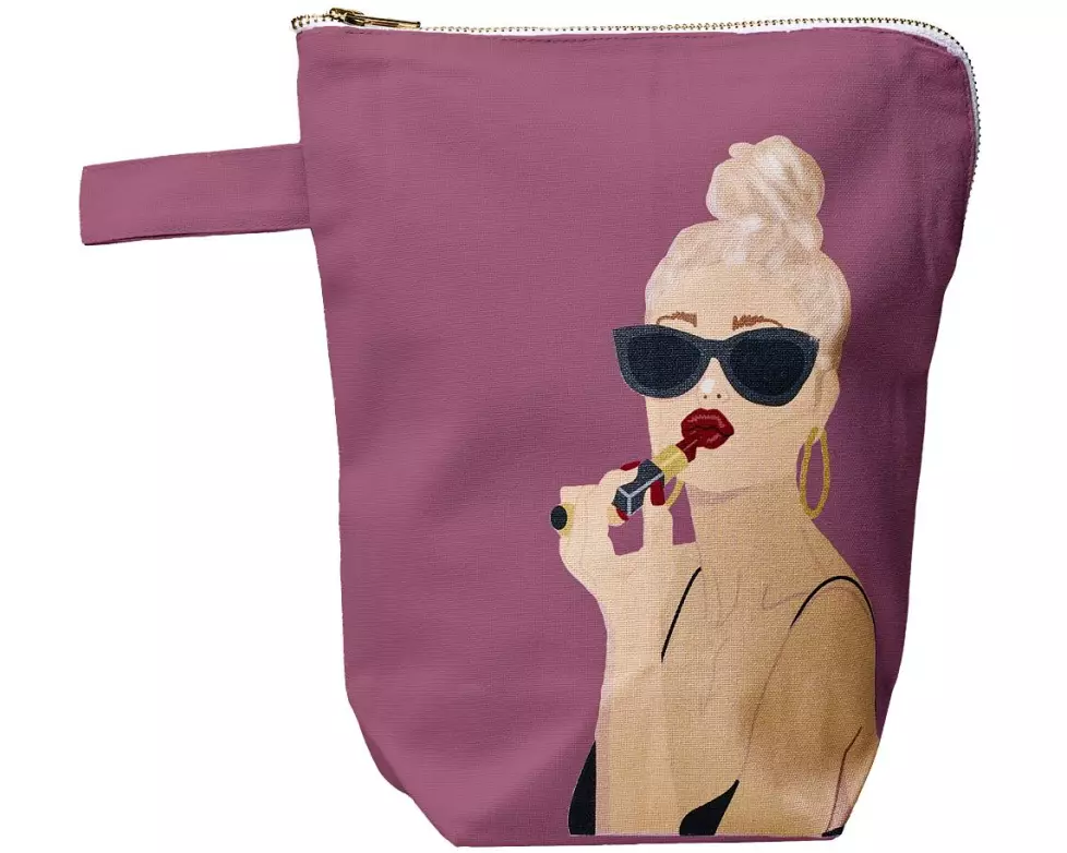 Chic Mic Necessaire Cherry lips 22.5 x 26.5 x 10 cm, Violett