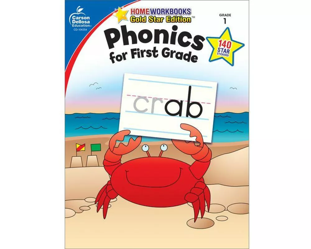Phonics for First Grade, Grade 1