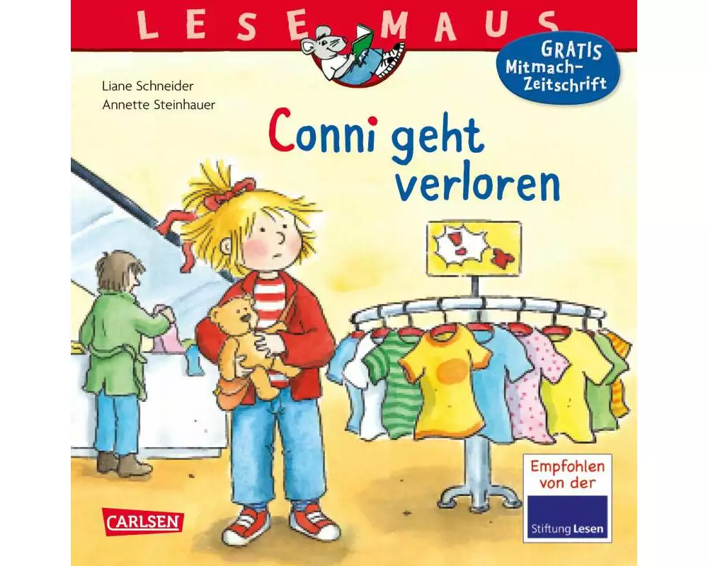 LESEMAUS 26: Conni geht verloren
