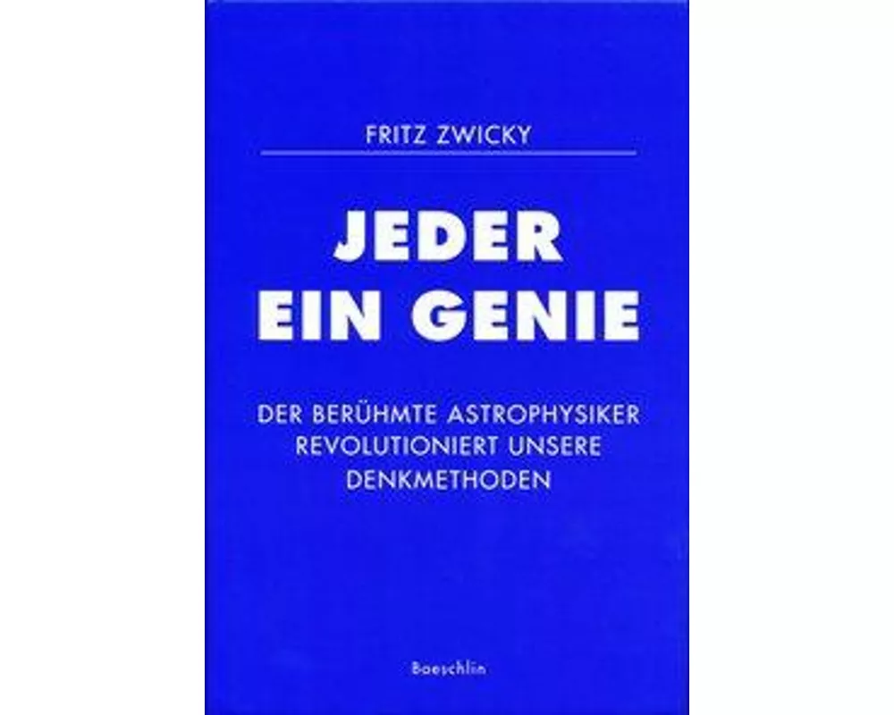 Jeder ein Genie