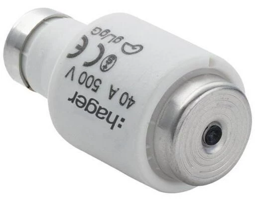 Hager Schmelzsicherung DIII T E33 40A gG 500 V 5 Stück