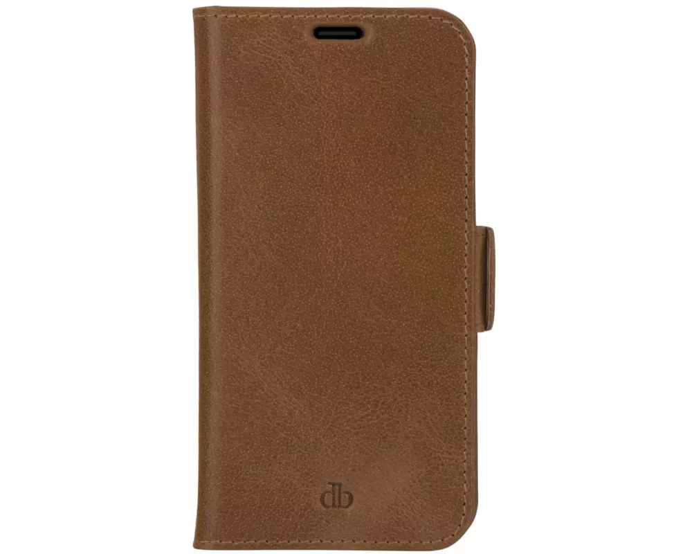 dbramante1928 Book Cover Copenhagen Slim iPhone 13 Pro Max Braun