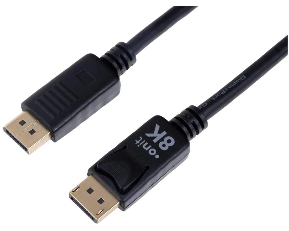 onit Kabel Basic DisplayPort - DisplayPort, 8K/60Hz, 2 m