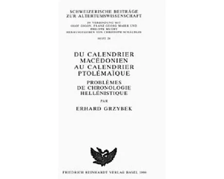 Du calendrier macédonien au calendrier ptolémaïque
