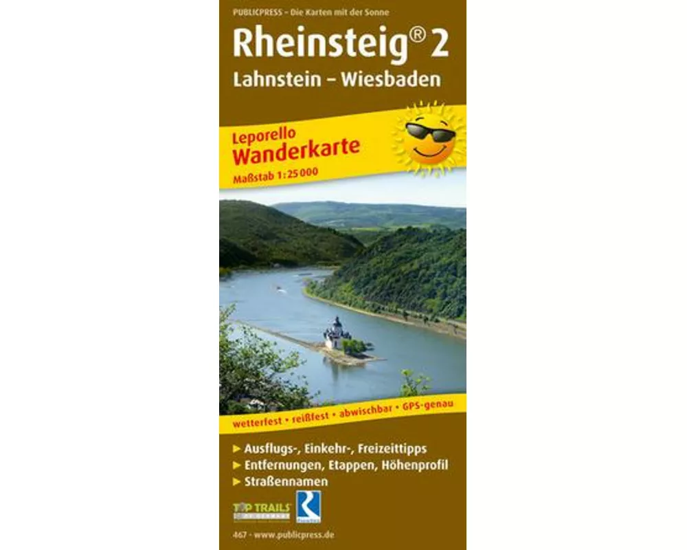 Rheinsteig 2, Lahnstein - Wiesbaden