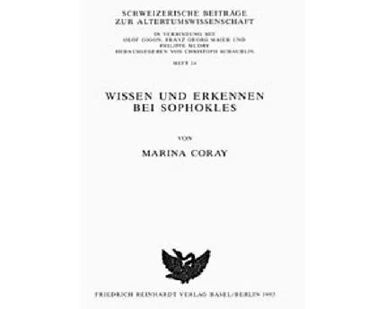 Wissen und Erkennen bei Sophokles
