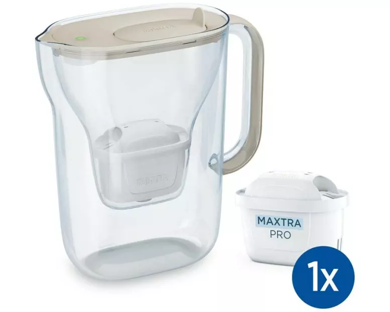 BRITA Wasserfilter Style Essential inkl. 1 Maxtra Pro Sand