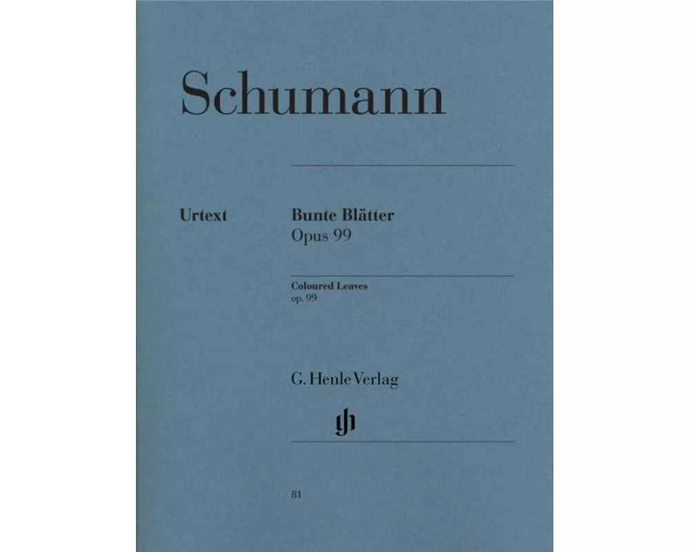 Bunte Blätter op. 99