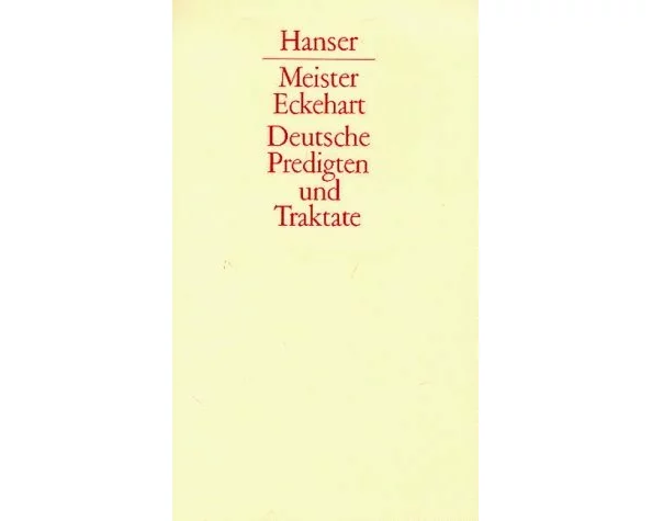 Deutsche Predigten und Traktate