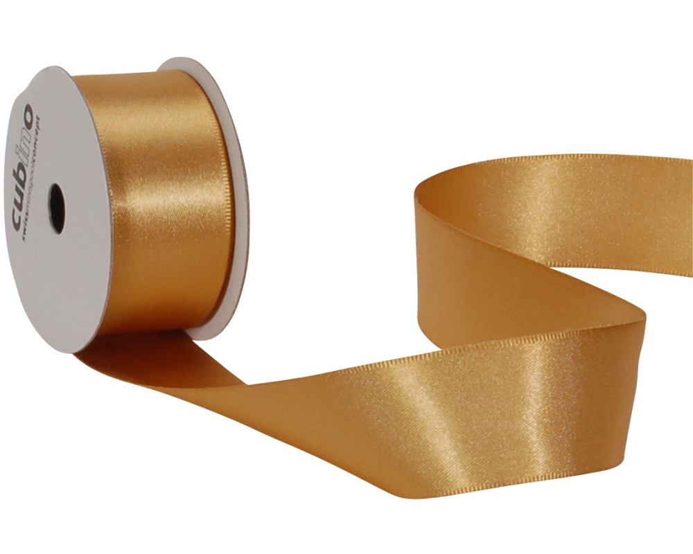 Spyk Satinband 25 mm x 4 m, Gold