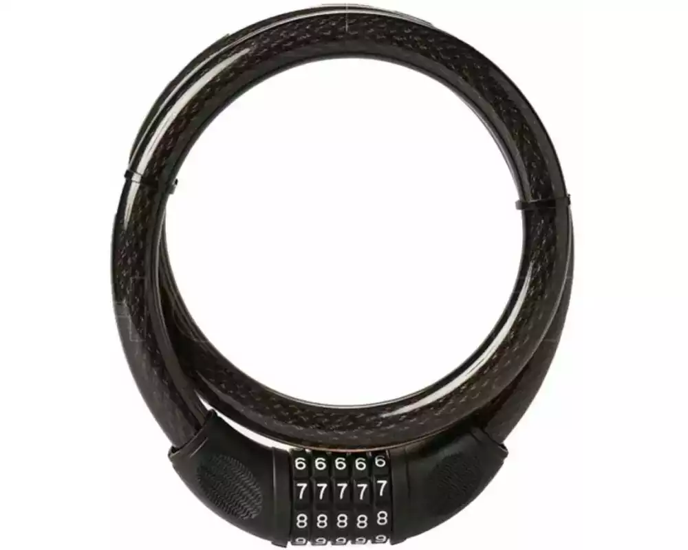 Masterlock Kabelschloss 8282EURDPRO Schwarz PVC/Stahl