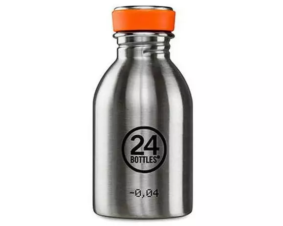 24Bottles Trinkflasche Urban 250 ml, Steel