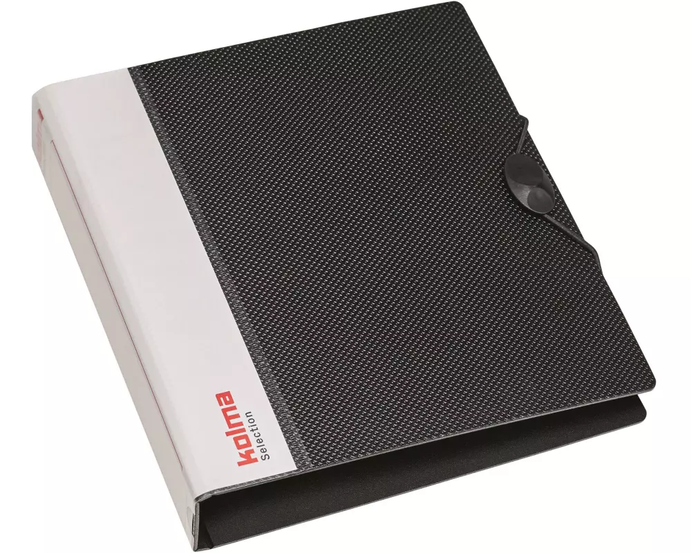 Kolma Ringbuch Selection A5, 3 cm, Schwarz