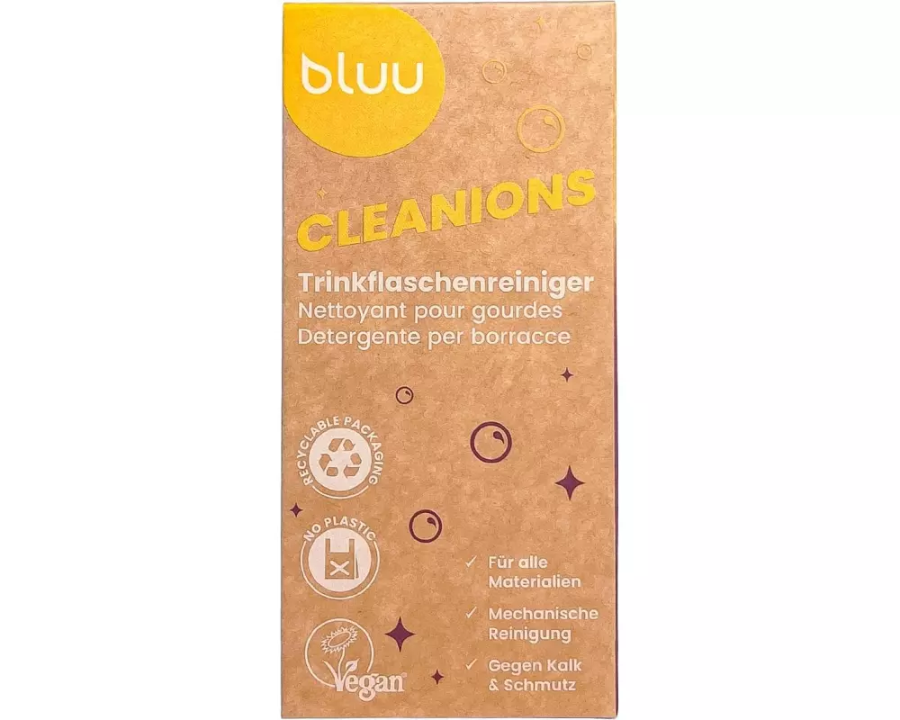 bluu Trinkflaschenreiniger cleanions 140 Stück