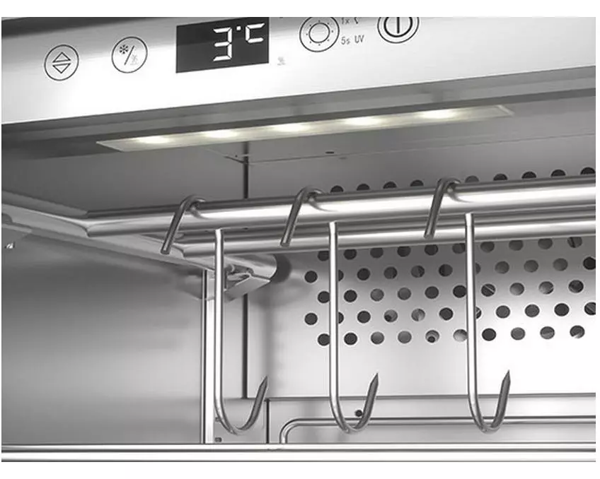 Caso Dry-Aged Master 63 63 l, Glas/Edelstahl, Silber