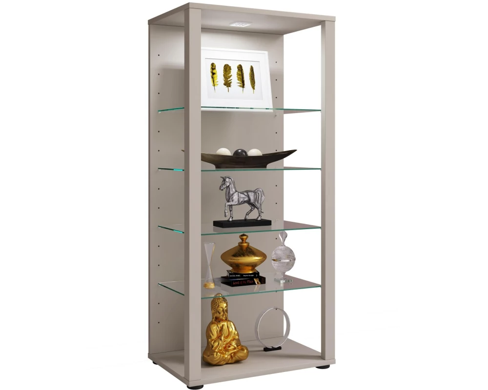 VCM Vitrine Glasol III 52 x 115 cm, Silber